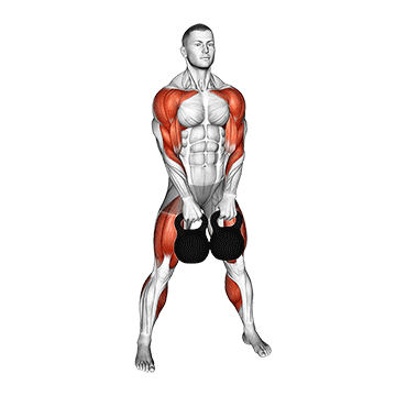 Kettlebell Two Arm Clean